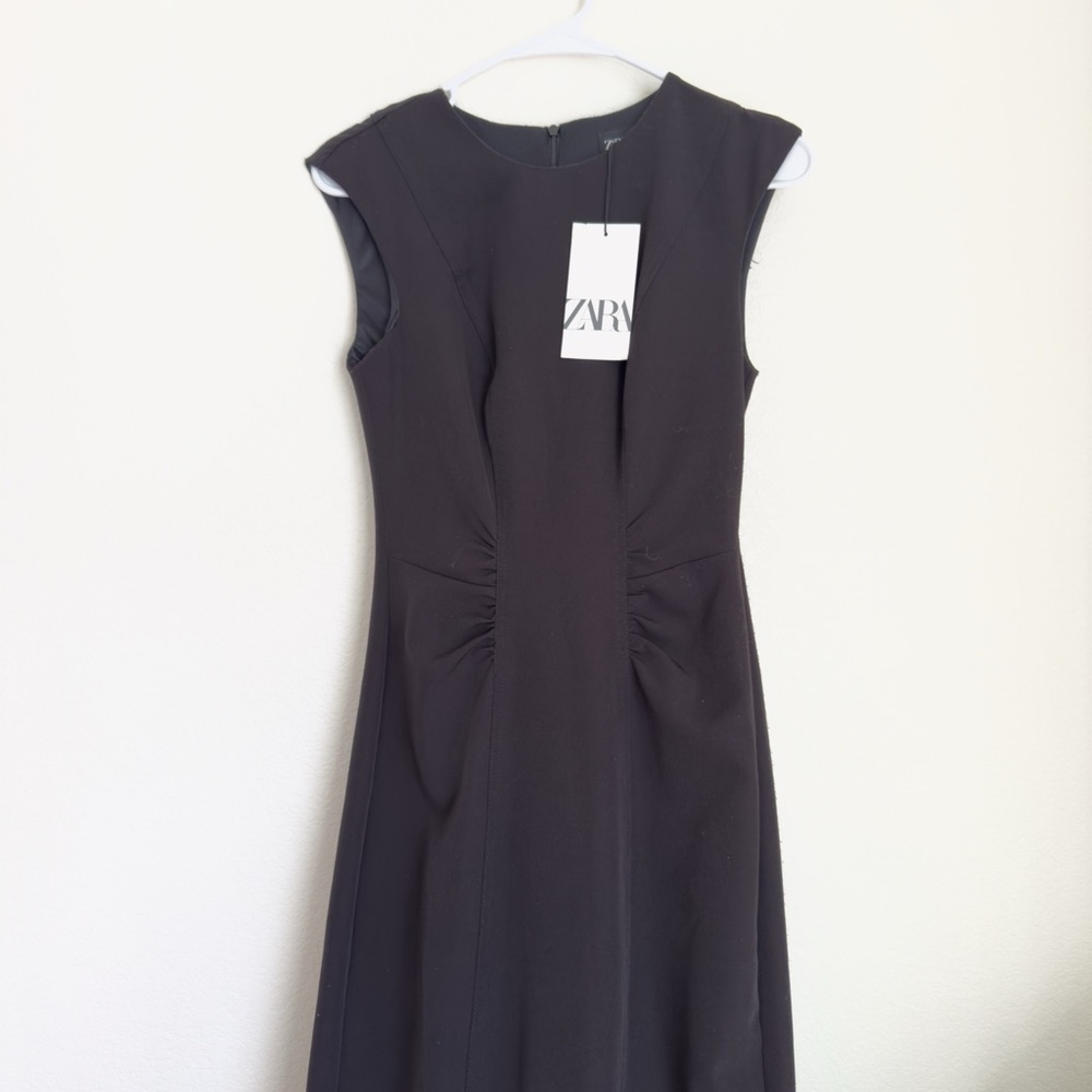 Zara long dress black